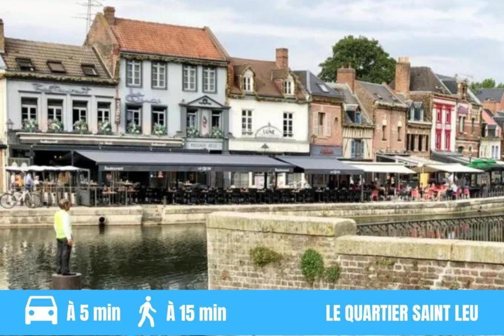 Studio Cosy Gare Amiens Tout Equipe Wifi Netflix 2Pers Exterior foto